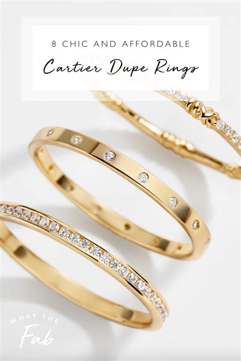 cartier ring dupe gold|cartier love ring with diamonds.